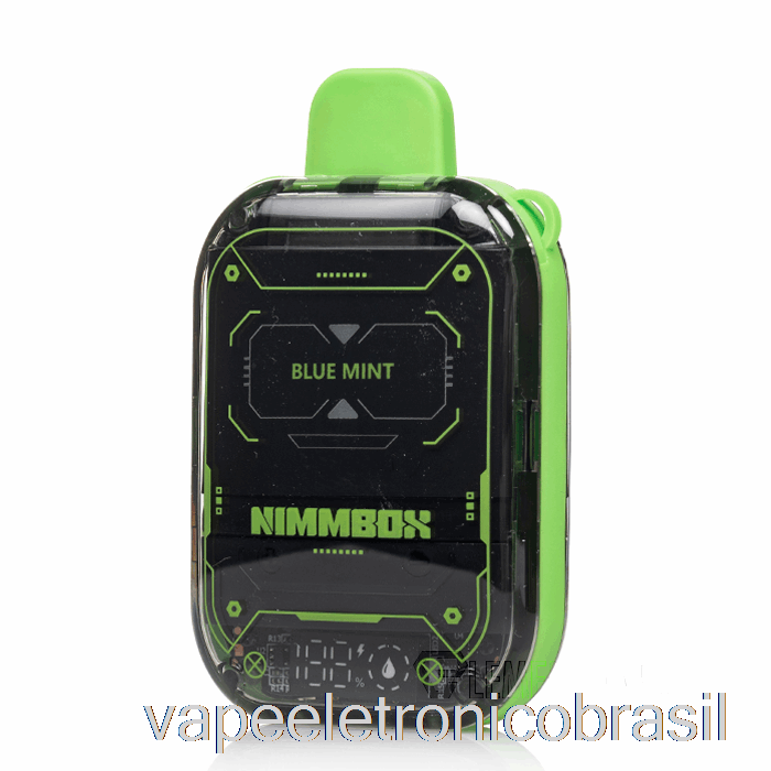 Vape Eletrônico Vapengin Nimmbox 10000 Descartável Azul Menta